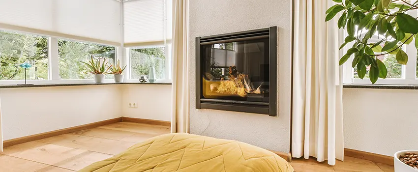 Residential Fireplace Ceramic Glass Installation in San Ramon, CA