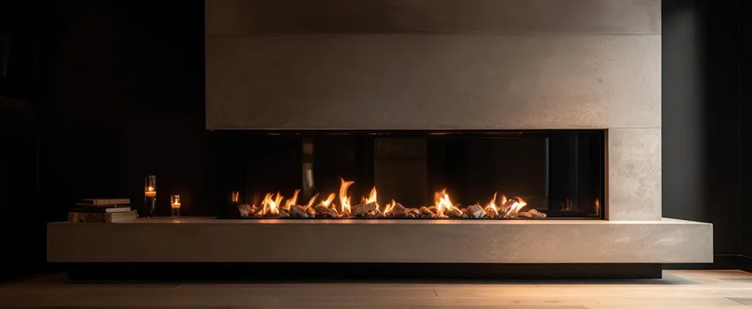Gas Fireplace Ember Bed Design Services in San Ramon, California