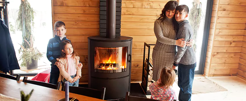 Morso Cast Iron Fireplace Insert Installation in San Ramon, California