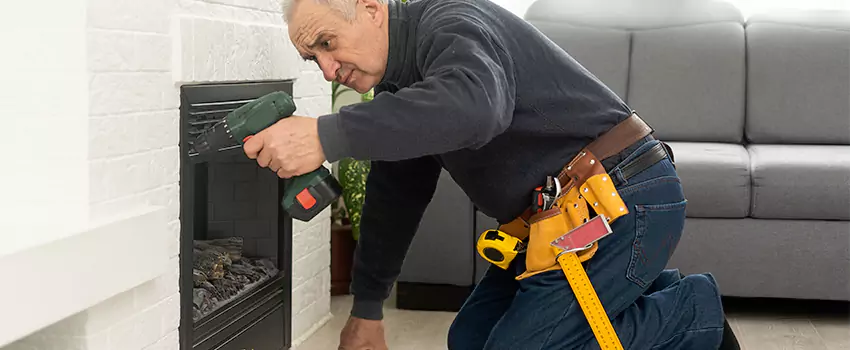 New Indoor Fireplace Installation in San Ramon, California