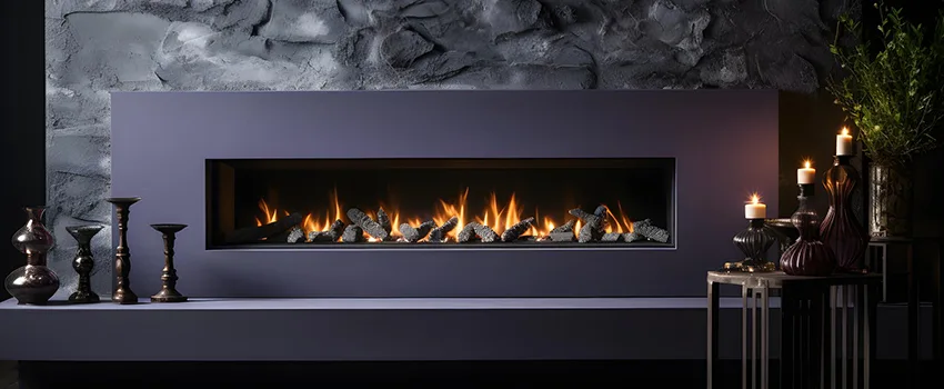 Ember Bed for Ventless Gas Fireplace in San Ramon, CA